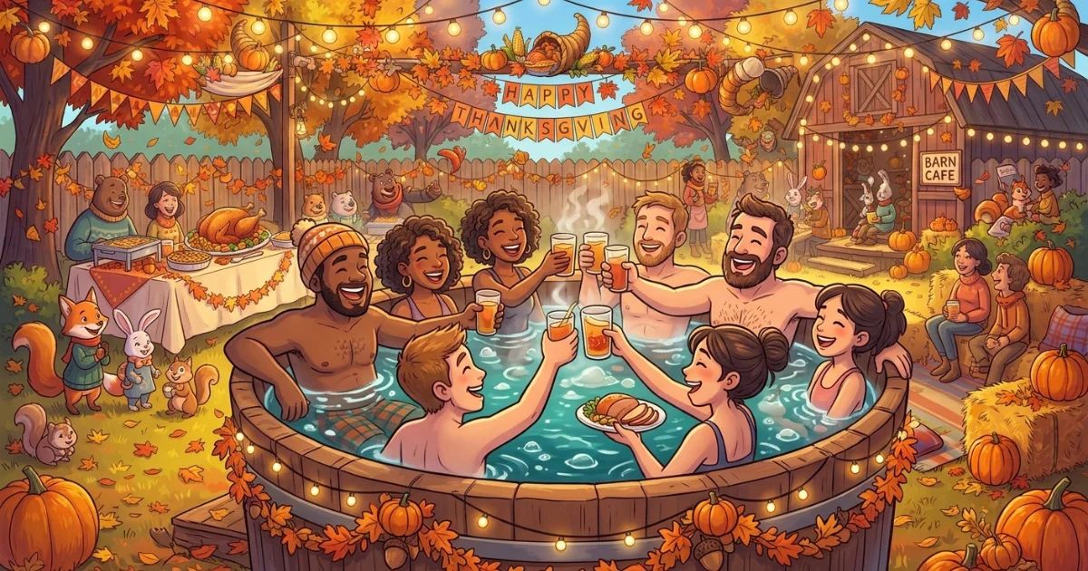 November Hot Tub Hangout and Potluck! 